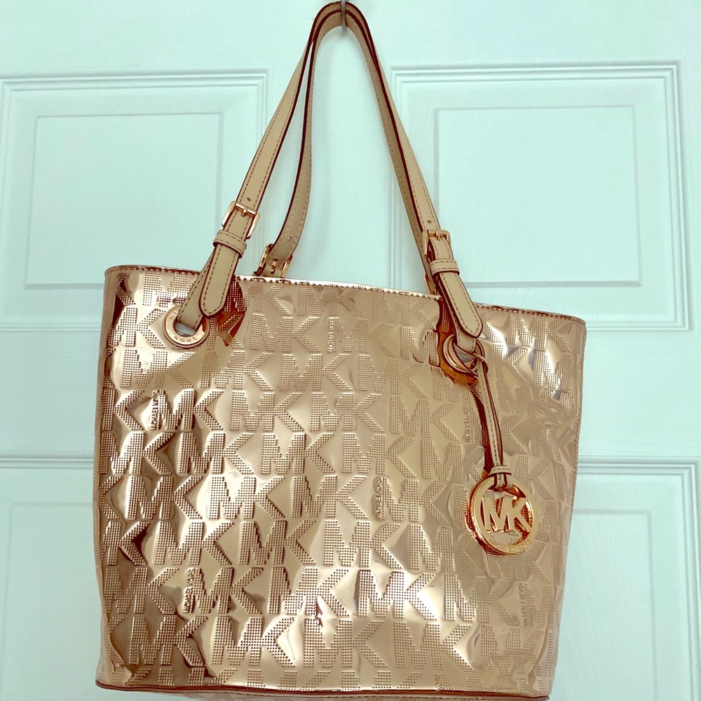 Michael Kors Rose Gold Tote NWT